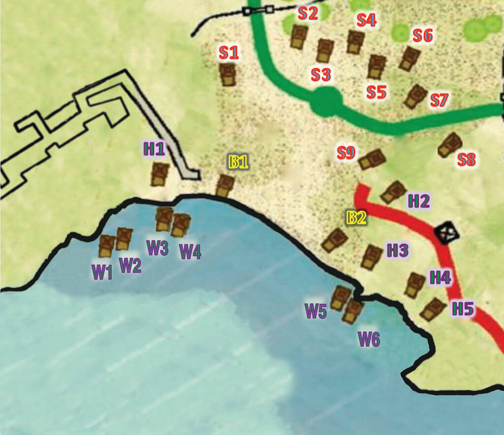 Labadee Cabana Map