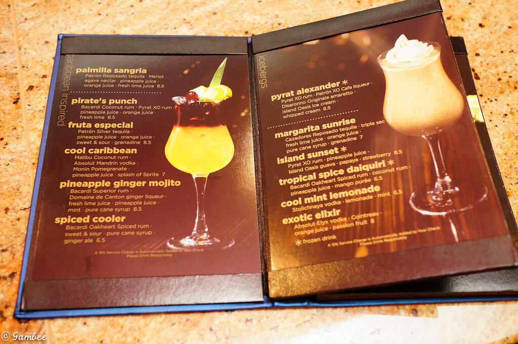 Celebrity Drink Lists! Prices, menus, and much more. cruise with gambee