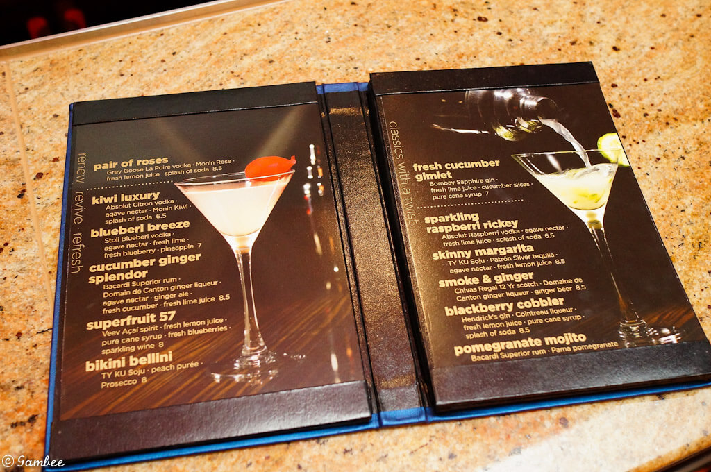 Celebrity Drink Lists! Prices, menus, and much more. cruise with gambee