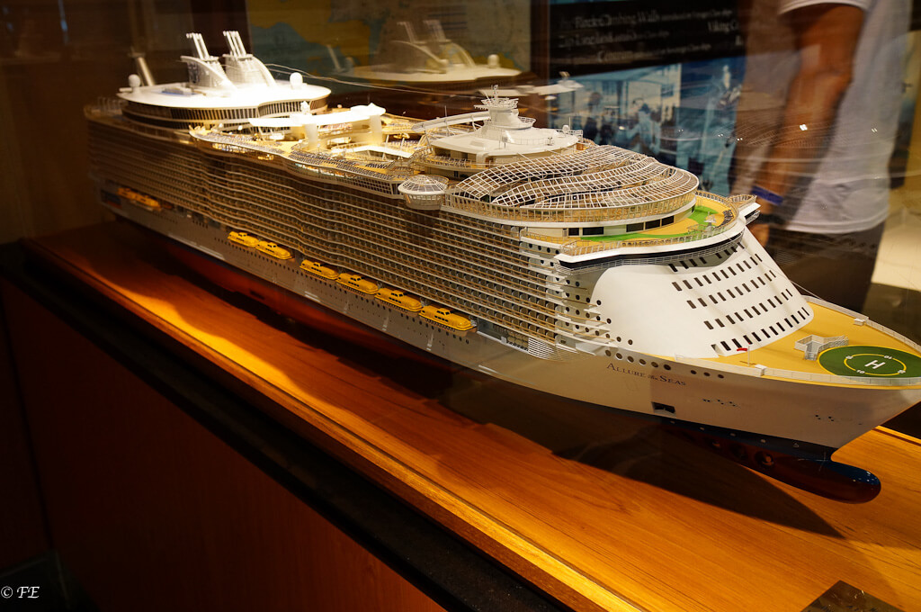 Allure of the Seas model