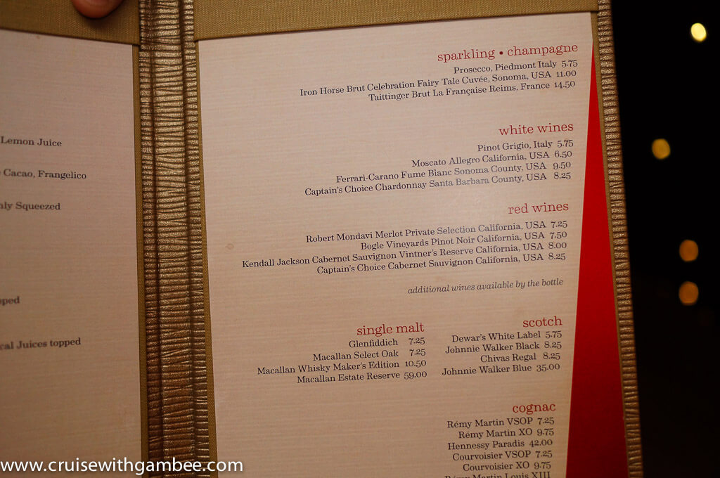 Disney Cruise drink packages