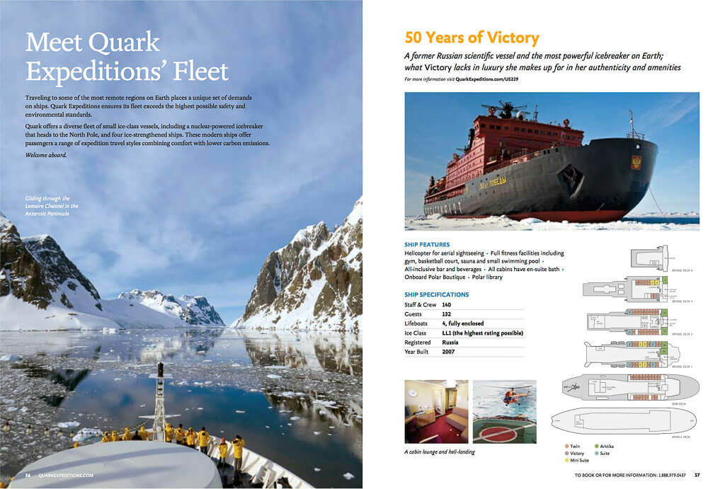 Quark expeditions ships