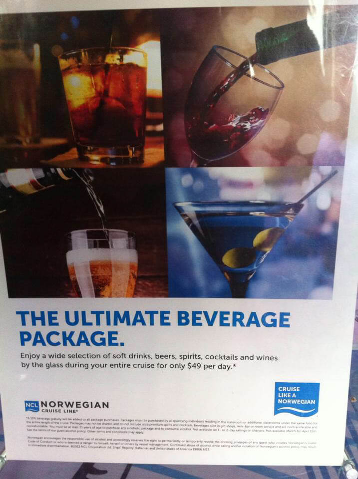 What Is Included In The Ultimate Beverage Package On Ncl