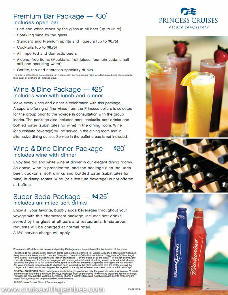 princess-cruise-drink-packages-cruise-with-gambee